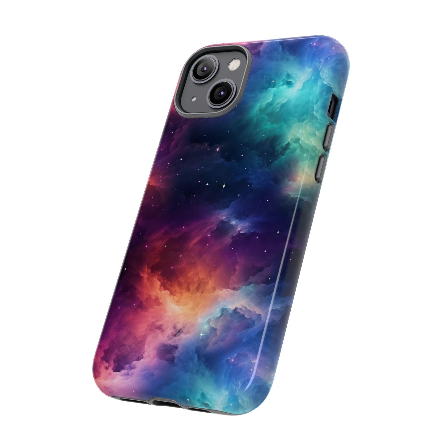 Neon Nebula Phone Case