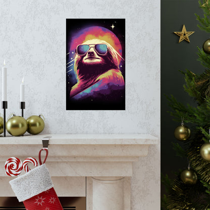 Cool Sloth Poster