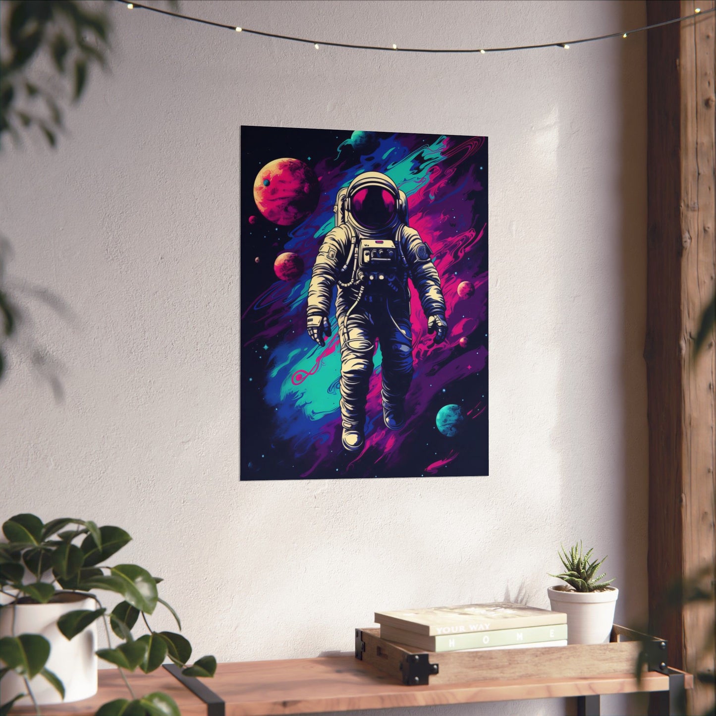 Cosmic Drifting Poster