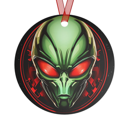 Crimson Xeno Seal Christmas Ornament