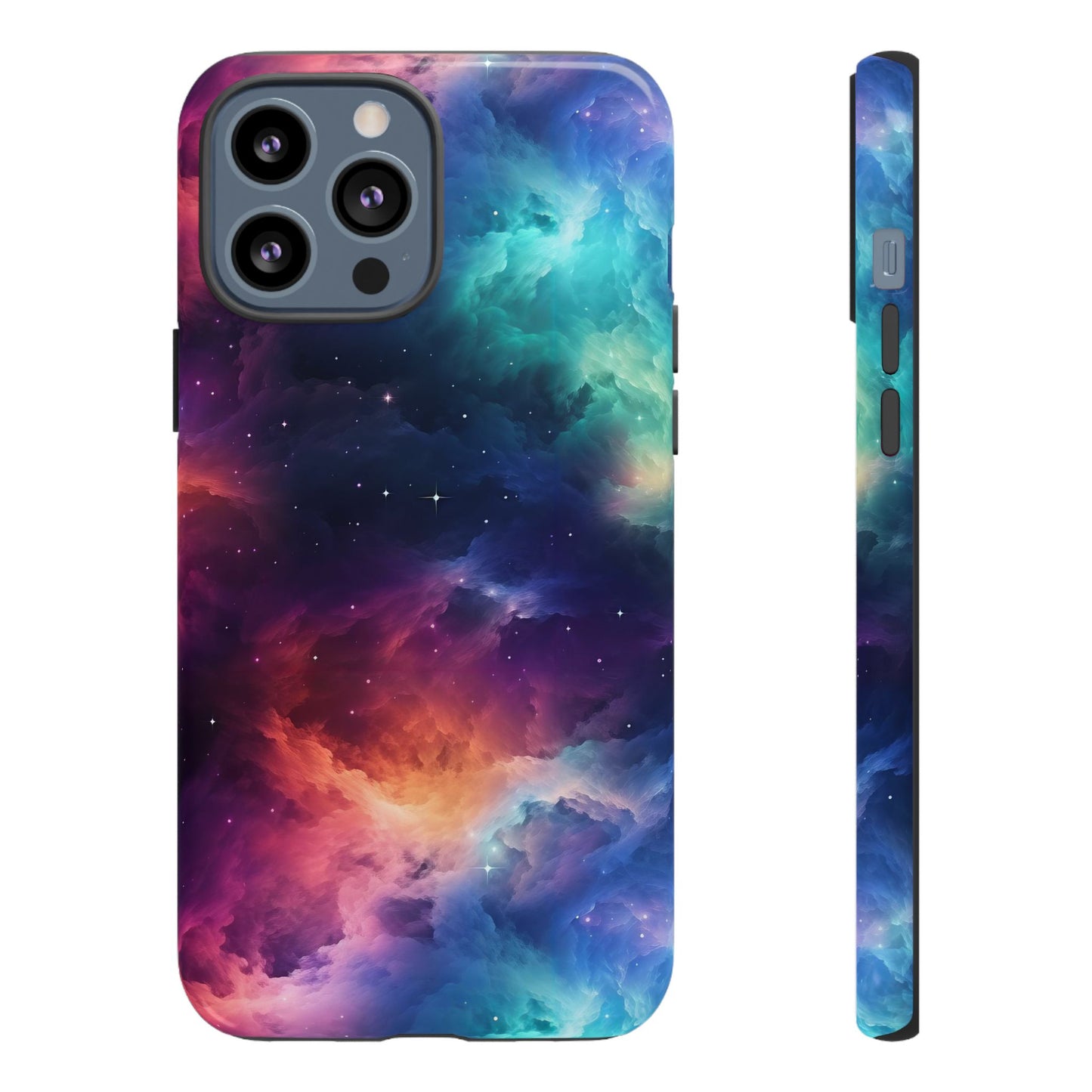 Neon Nebula Phone Case