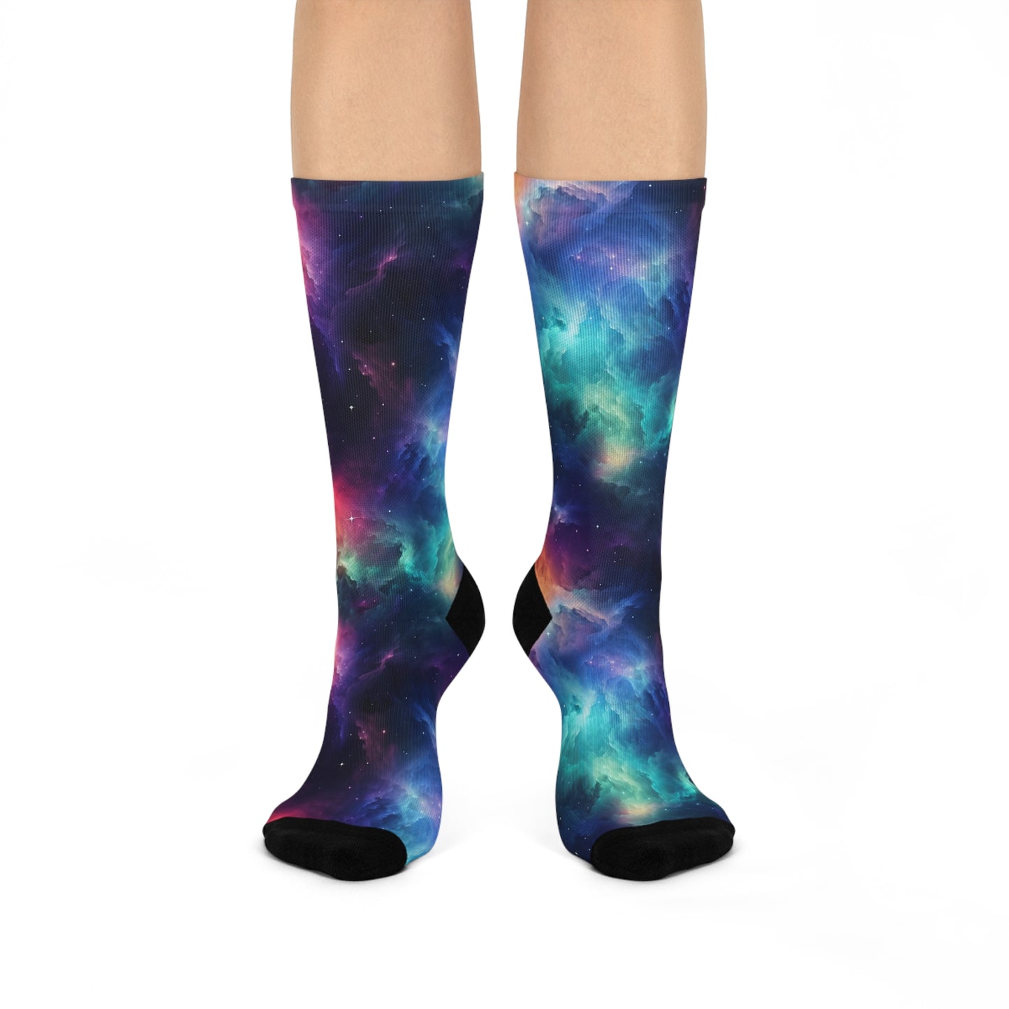 Neon Nebula Socks