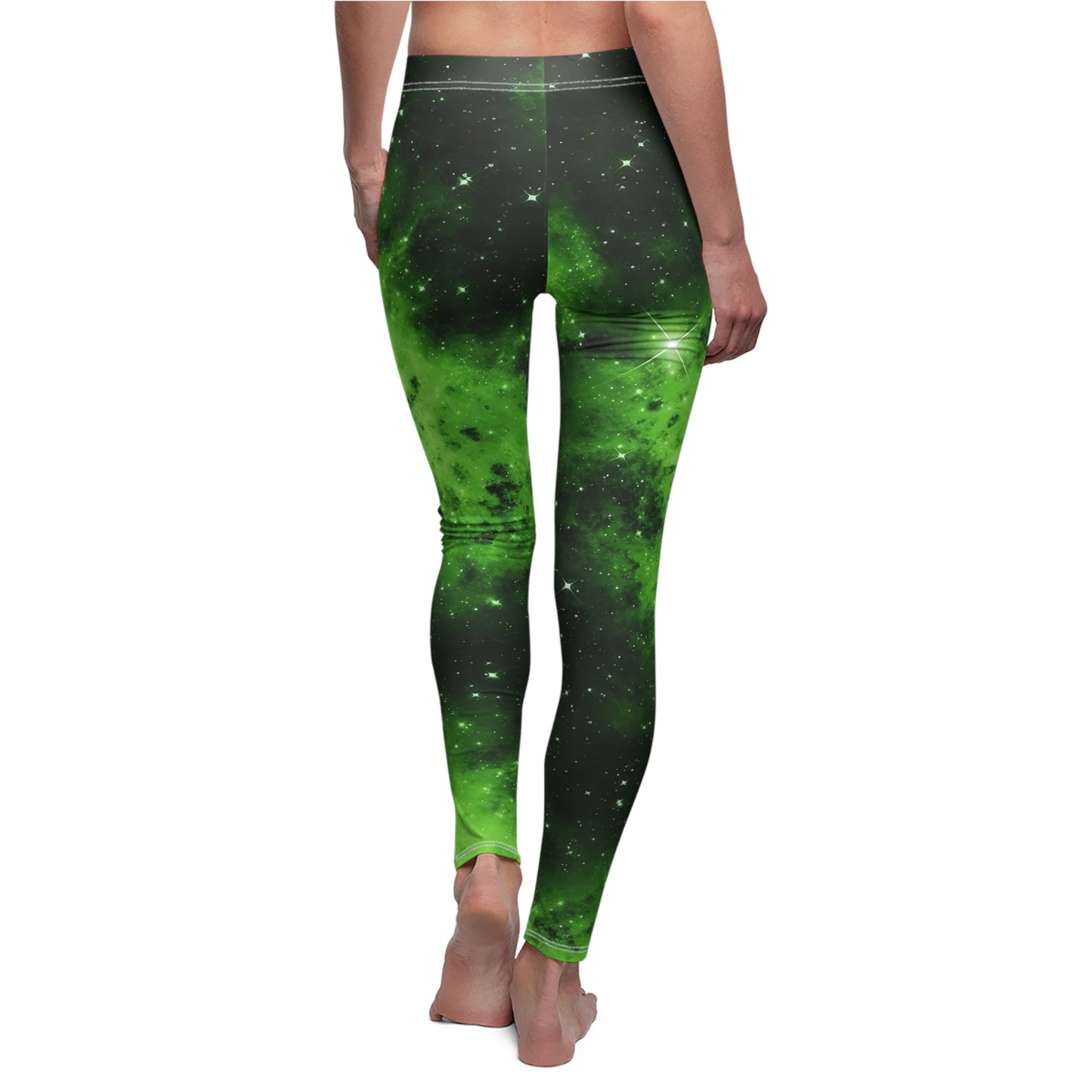 Lime Space Casual Leggings