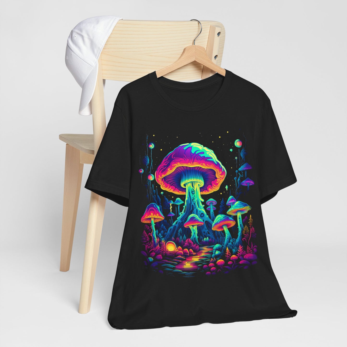 Trippy Mushroom Forest T-Shirt