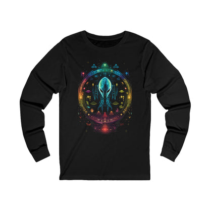 Alien Runes Long Sleeve Shirt