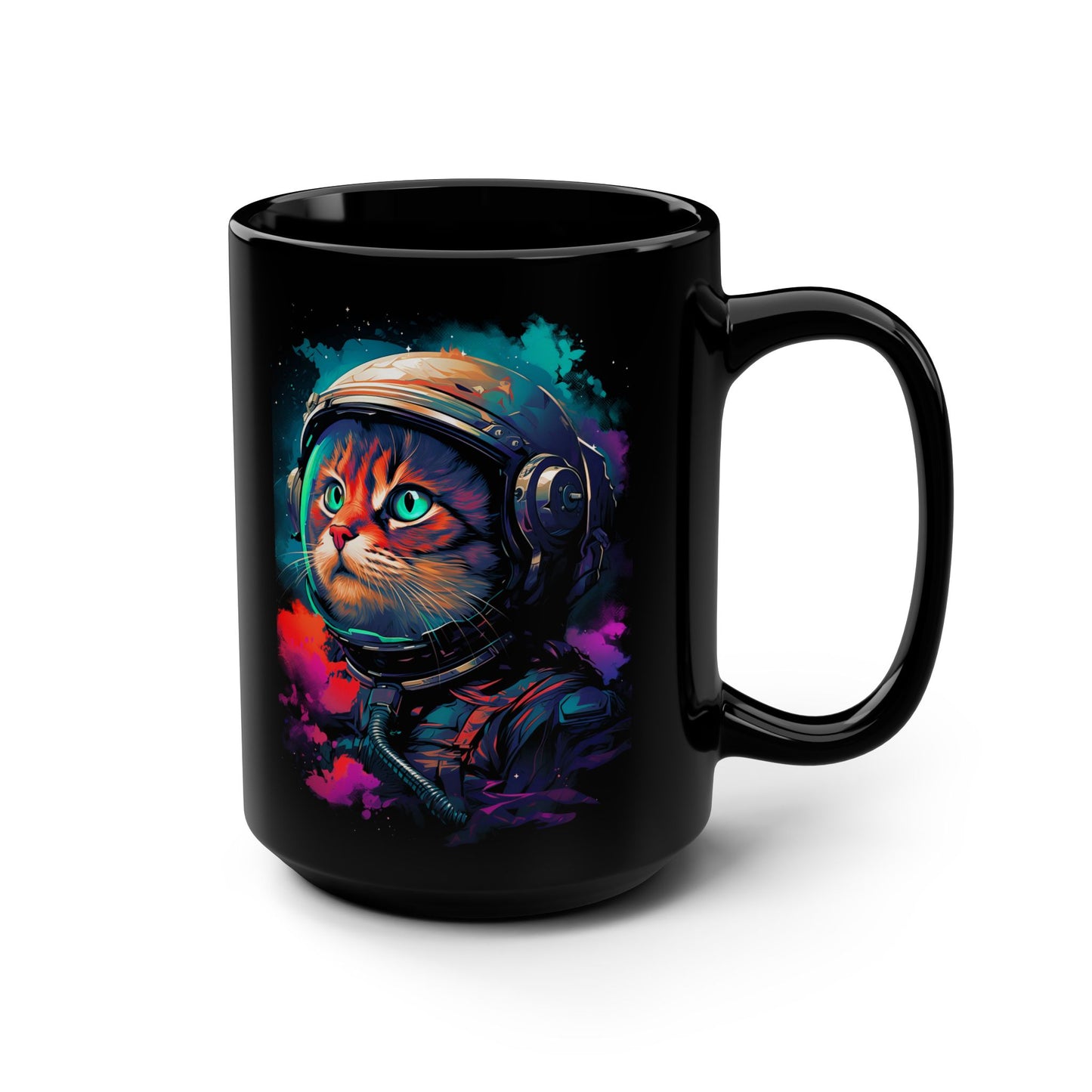 Astro Cat 15oz Coffee Mug