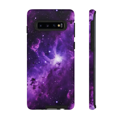 Vivid Purple Space Phone Case