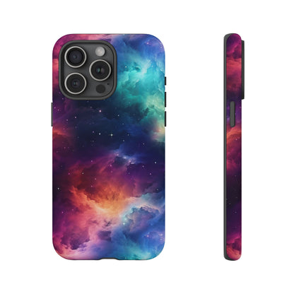 Neon Nebula Phone Case