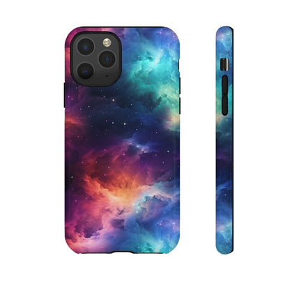 Neon Nebula Phone Case