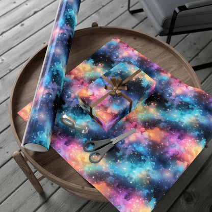 Ethereal Stars Wrapping Paper