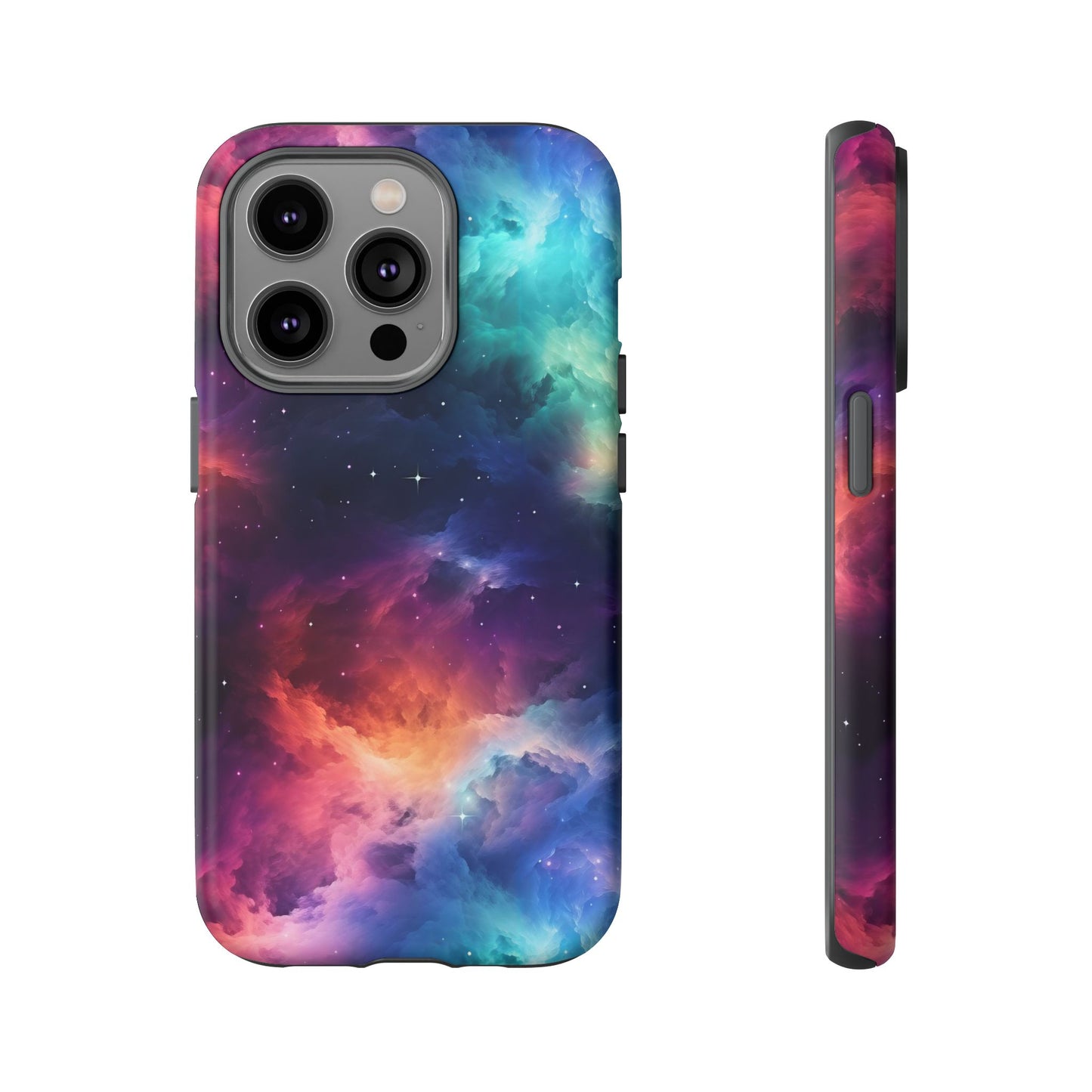 Neon Nebula Phone Case