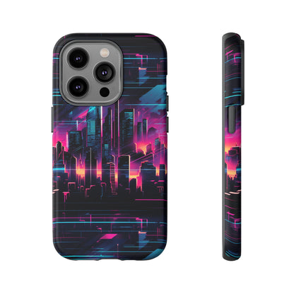 Synthwave Skyline Phone Case