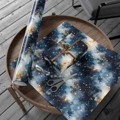 Icy Galaxy Wrapping Paper