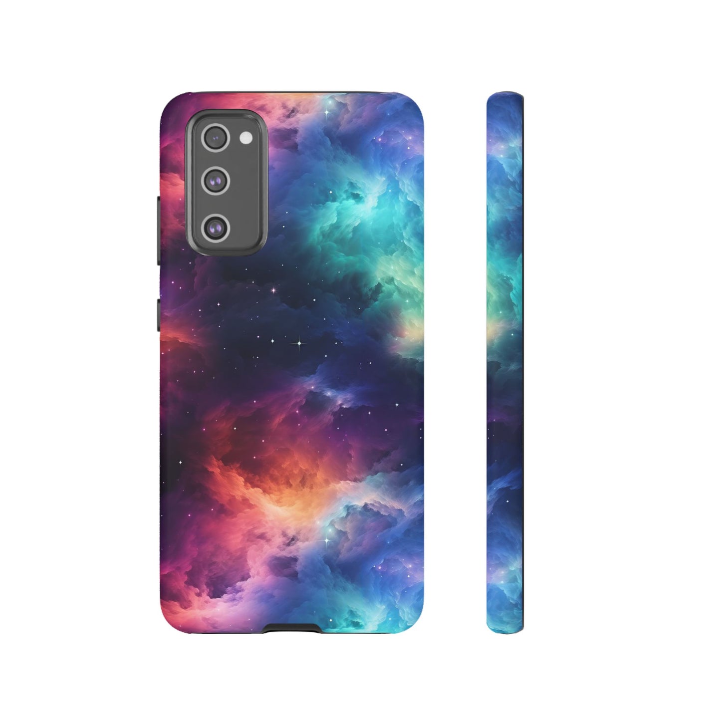 Neon Nebula Phone Case