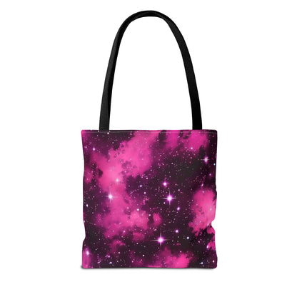 Hot Pink Starscape Tote Bag