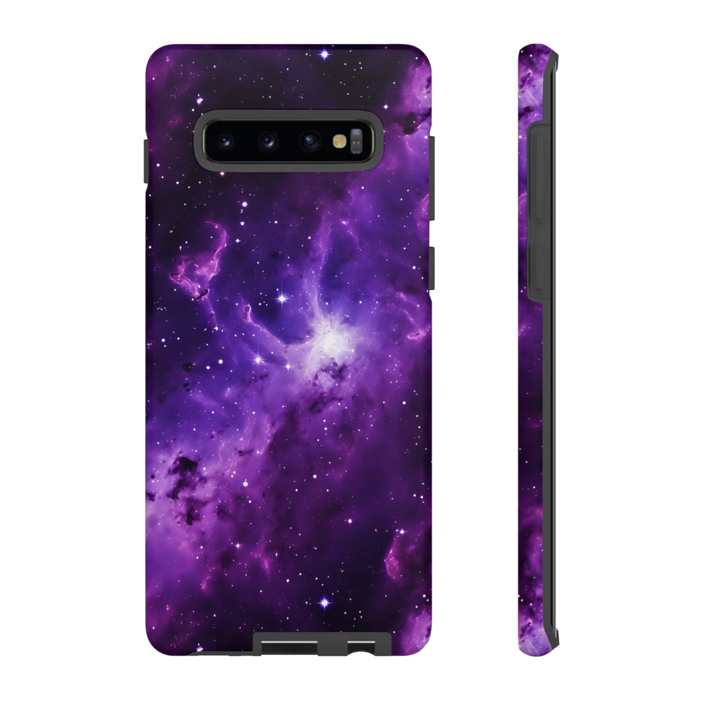 Vivid Purple Space Phone Case