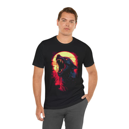 Howling Werewolf Halloween T-Shirt