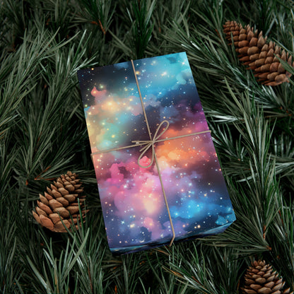 Ethereal Stars Wrapping Paper