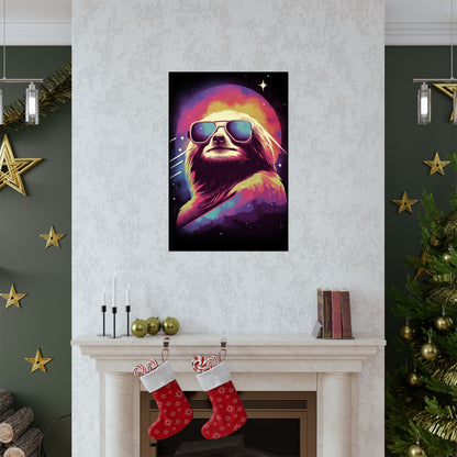 Cool Sloth Poster