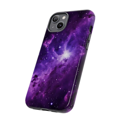 Vivid Purple Space Phone Case