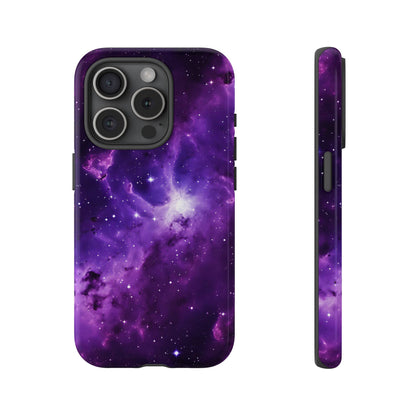 Vivid Purple Space Phone Case