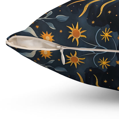 Solar Serendipity Throw Pillow