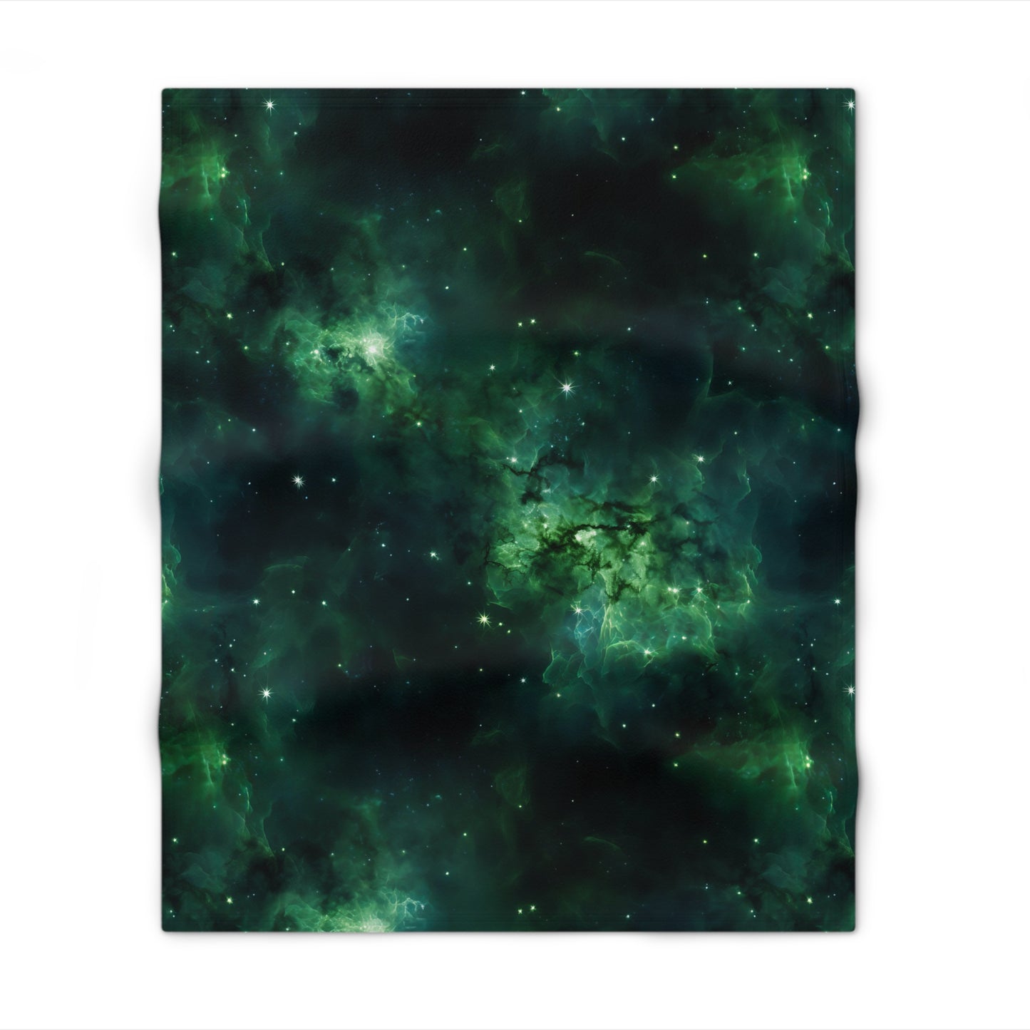 Verdant Space Throw Blanket