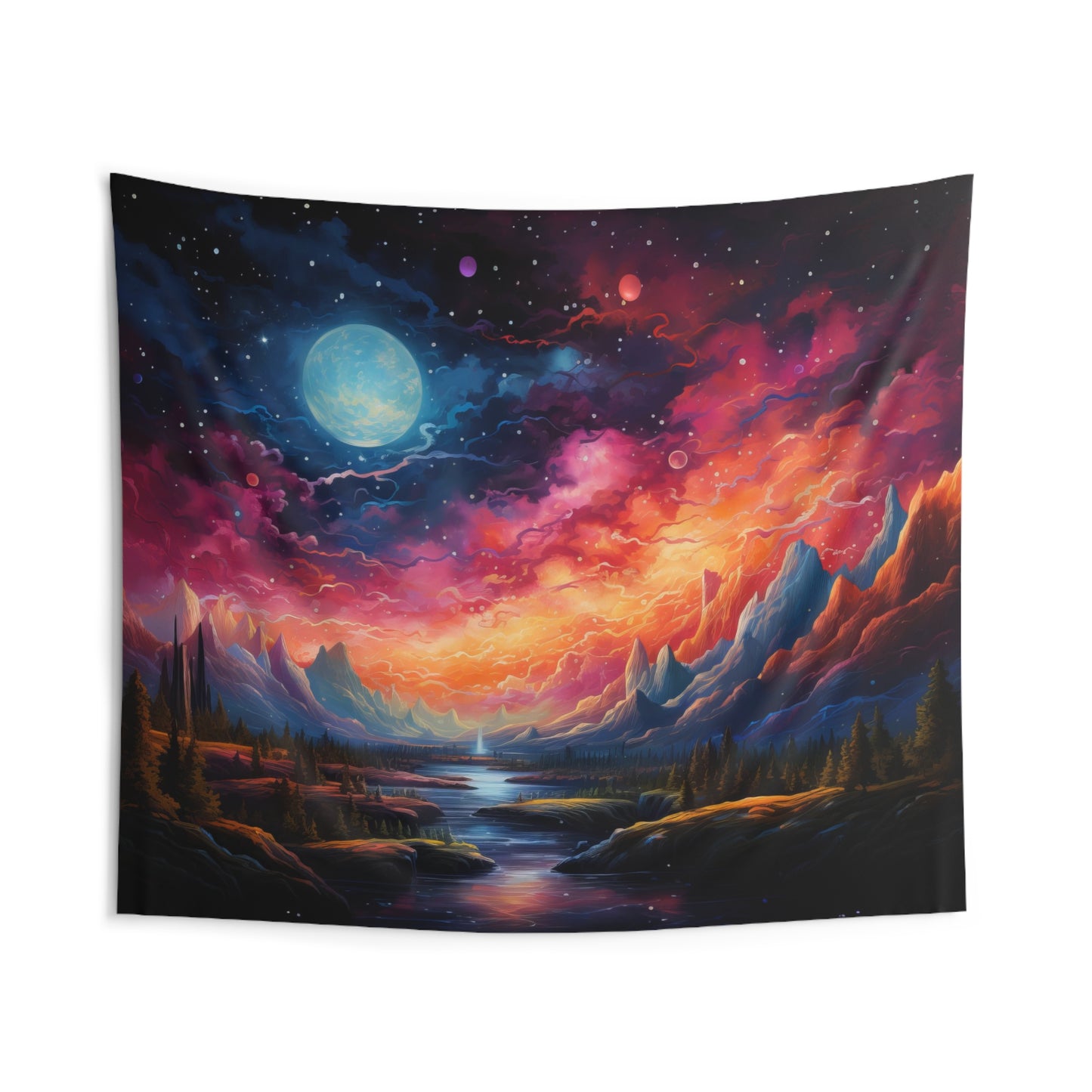 Celestial River Wall Tapestry