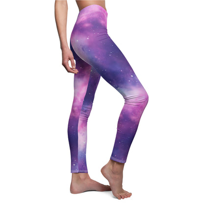 Soft Purple Nebula Women's Leggings