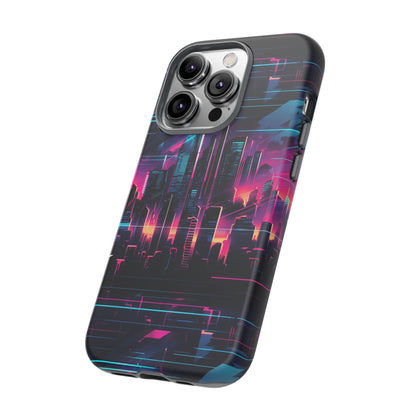 Synthwave Skyline Phone Case