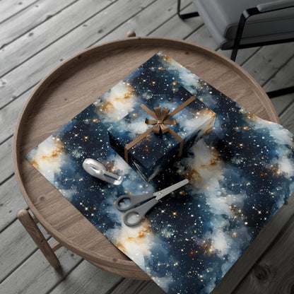 Icy Galaxy Wrapping Paper