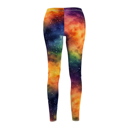 Rainbow Space Casual Leggings