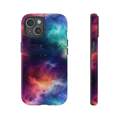 Neon Nebula Phone Case