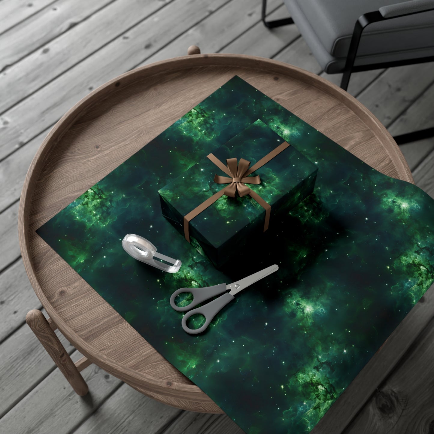 Verdant Space Wrapping Paper