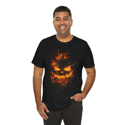 Nebulous Jack-o'-Lantern Halloween T-Shirt