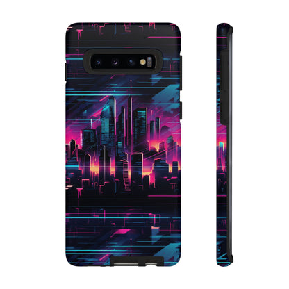 Synthwave Skyline Phone Case