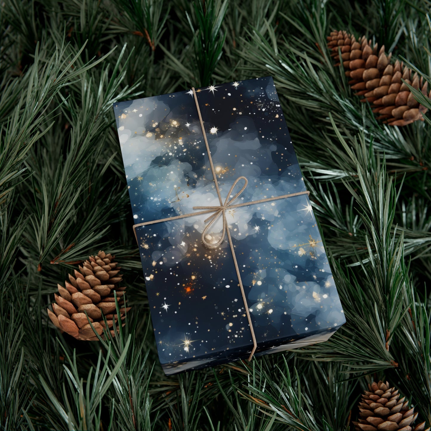 Icy Galaxy Wrapping Paper