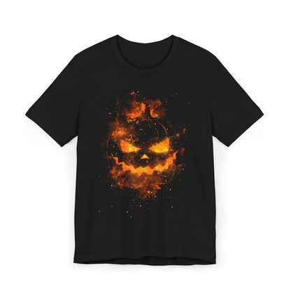 Nebulous Jack-o'-Lantern Halloween T-Shirt