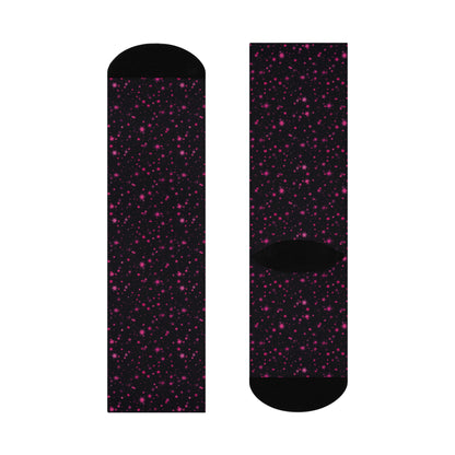 Pink Stars Socks