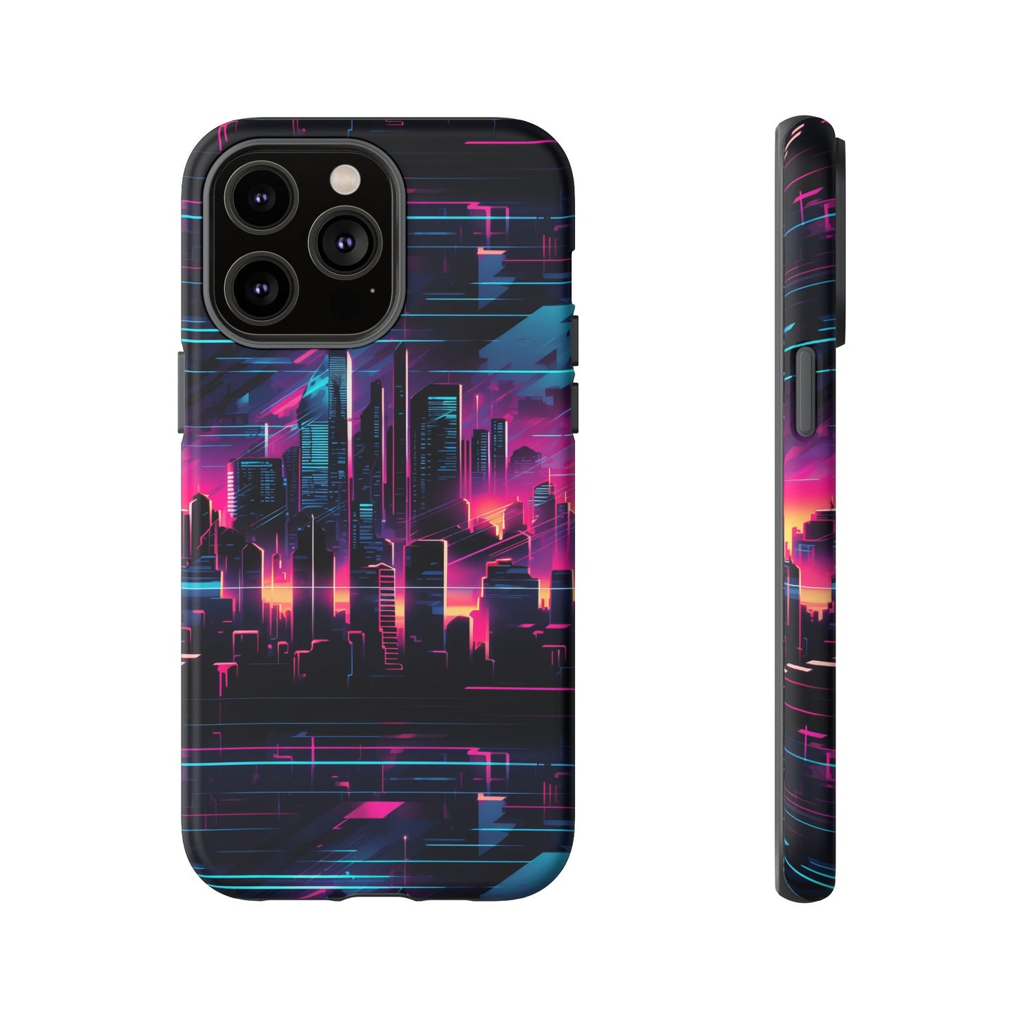 Synthwave Skyline Phone Case