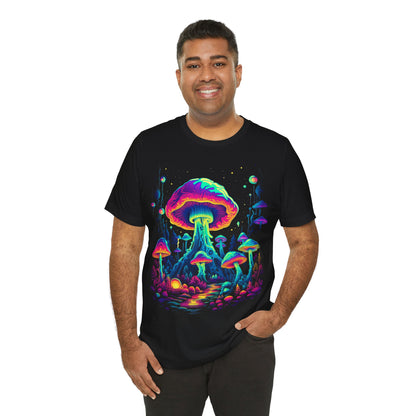 Trippy Mushroom Forest T-Shirt