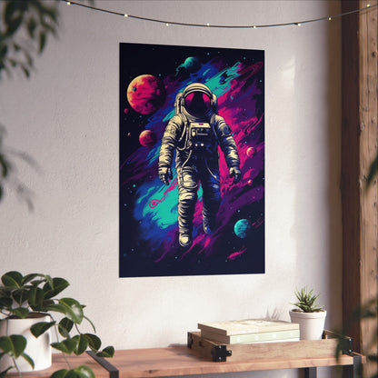 Cosmic Drifting Poster