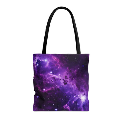 Vivid Purple Space Tote Bag