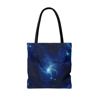 Blue Nebula Cluster Tote Bag