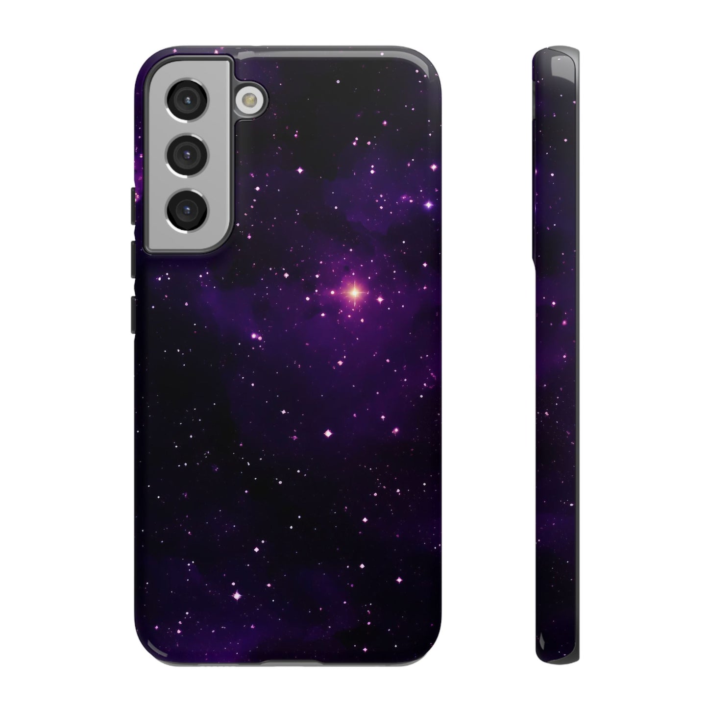 Dark Purple Space Phone Case