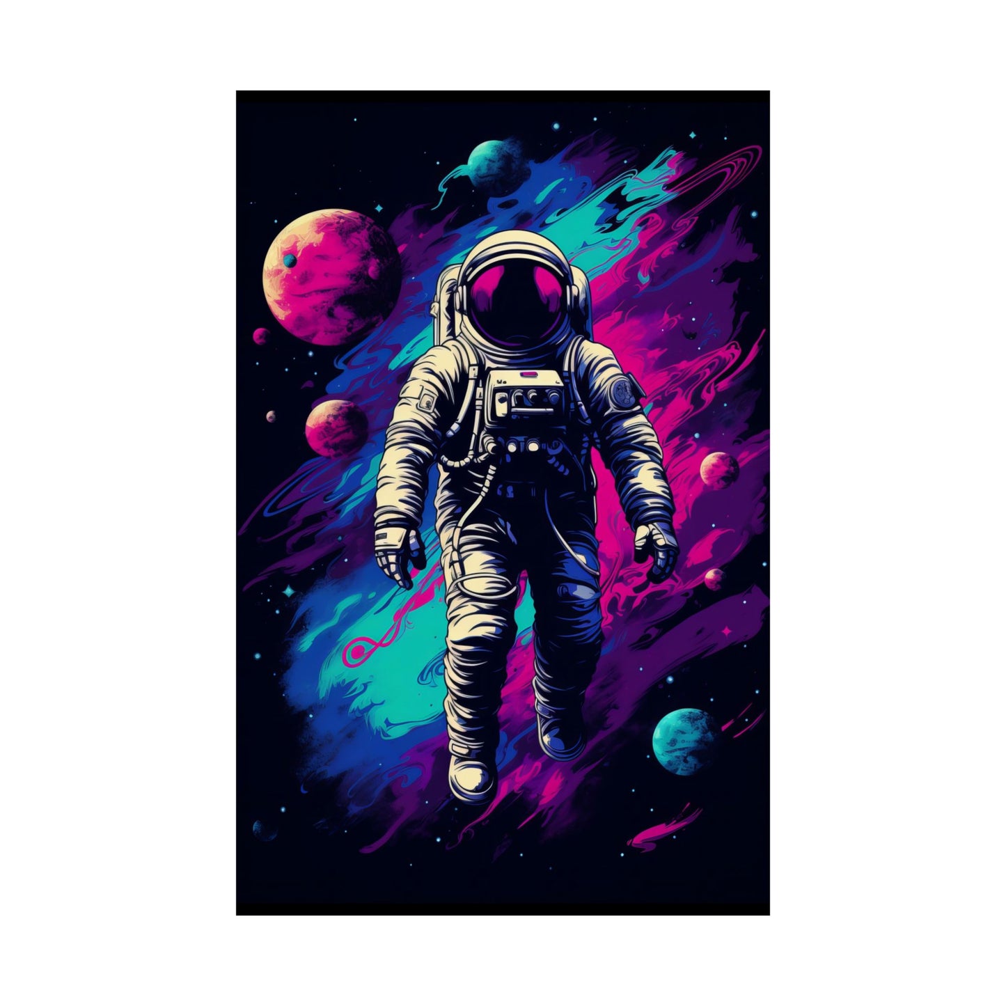 Cosmic Drifting Poster