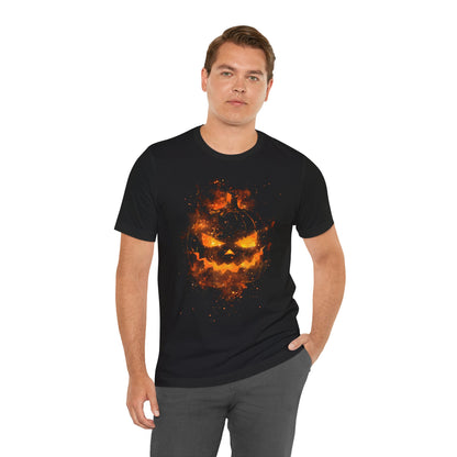 Nebulous Jack-o'-Lantern Halloween T-Shirt