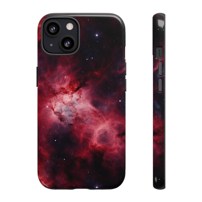 Crimson Nebulae Phone Case