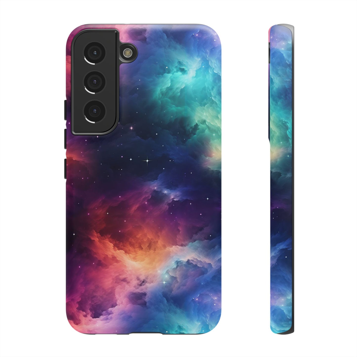 Neon Nebula Phone Case