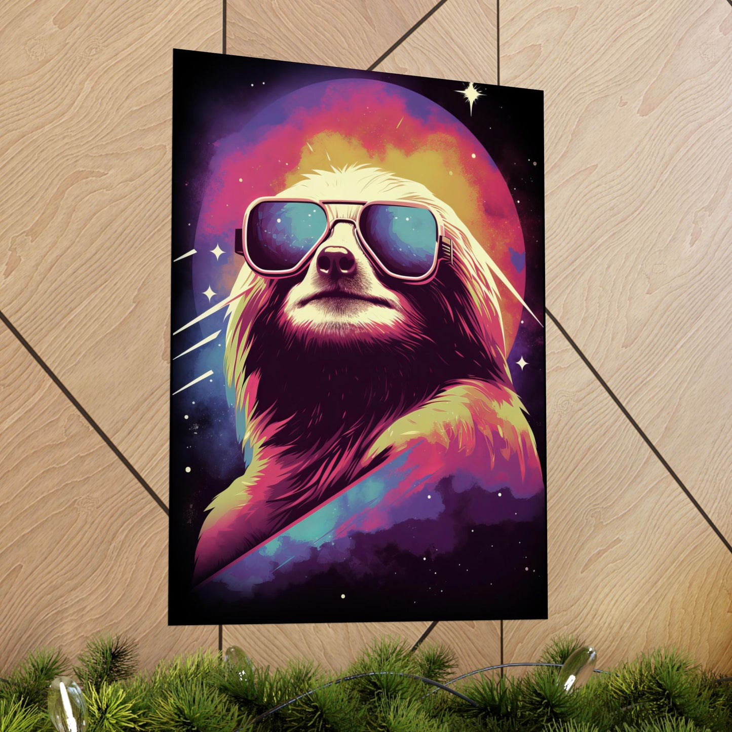 Cool Sloth Poster